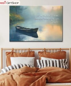 1 Peter 57 Cast All Your Anxiety On Him Wall Art Canvas