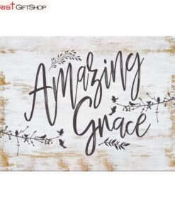 Amazing Grace Wall Art - Christian Wall Art Canvas