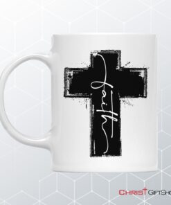 Faith Cross Coffee Mug