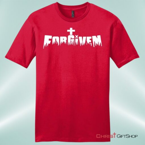 Forgiven Cross Unisex Shirt, Hoodie