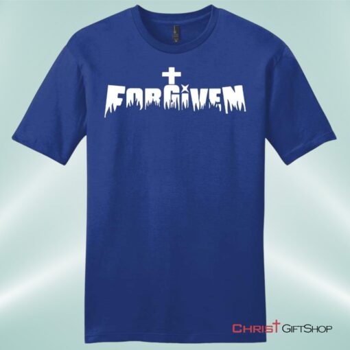 Forgiven Cross Unisex Shirt, Hoodie