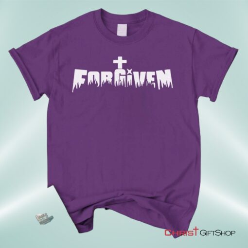 Forgiven Cross Unisex T Shirt, Sweatshirt, Hoodie