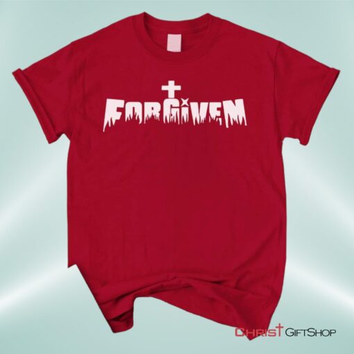 Forgiven Cross Unisex T Shirt, Sweatshirt, Hoodie