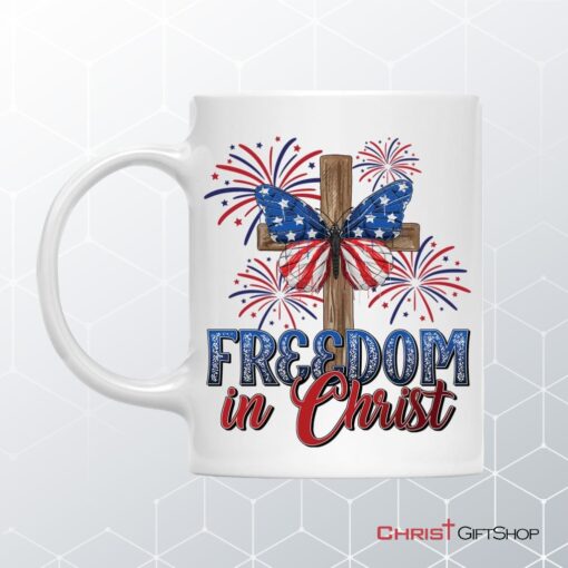 Freedom In Christ Mug