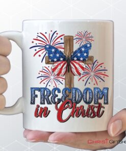 Freedom In Christ Mug