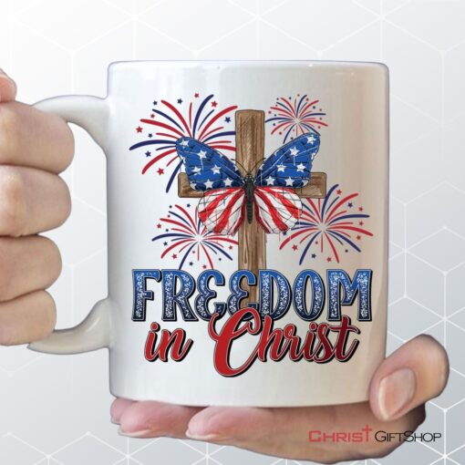 Freedom In Christ Mug