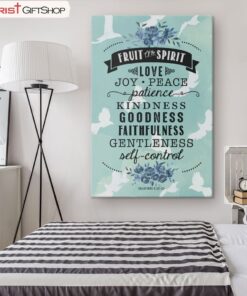 Galatians 522-23 The Fruit Of The Spirit Canvas Wall Art