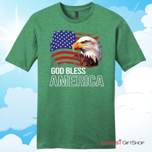 God Bless America, Bald Eagle FlagUnisex T Shirt, Hoodie, Sweatshirt