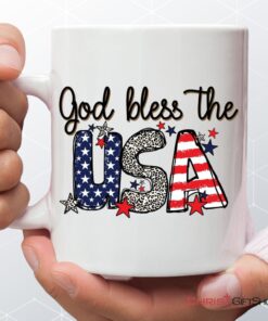 God Bless The Usa Coffee Ceramic Mug