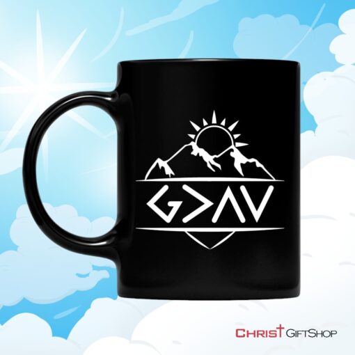 God Is Greater Than The Highs And The Lows Coffee Mug