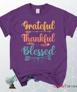 Grateful Thankful Blessed Unisex T Shirt, Sweatshirt, Hoodie, Christian Unisex T Shirt, Sweatshirt, Hoodies