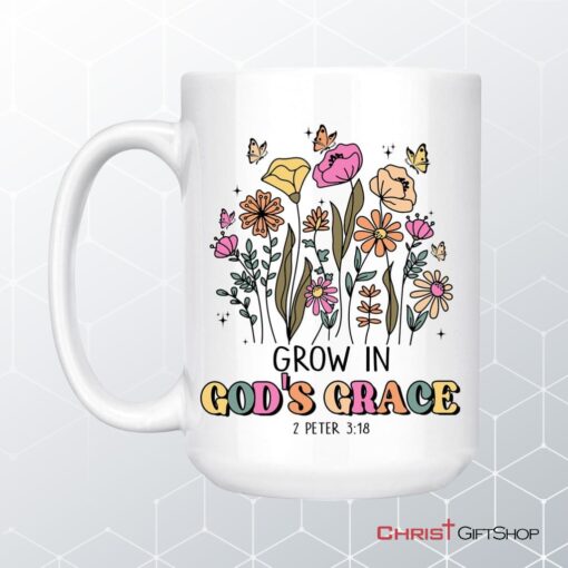 Grow In God's Grace 2 Peter 318 Coffee Mug