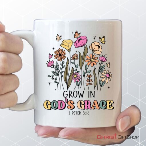 Grow In God's Grace 2 Peter 318 Coffee Mug