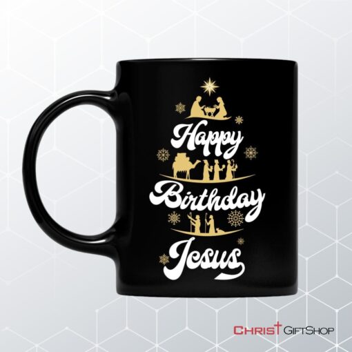 Happy Birthday Jesus Christmas Coffee Mug