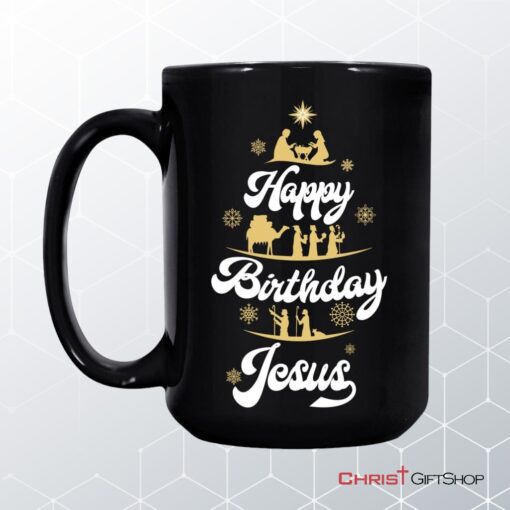 Happy Birthday Jesus Christmas Coffee Mug