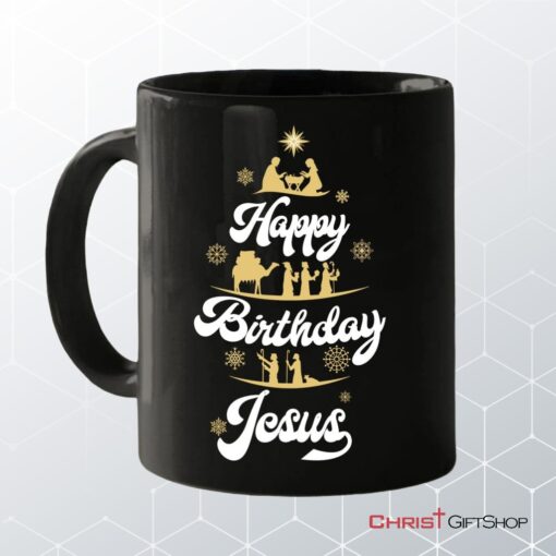 Happy Birthday Jesus Christmas Coffee Mug