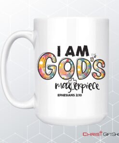 I Am God's Masterpiece Ephesians 210 Coffee Ceramic Mug