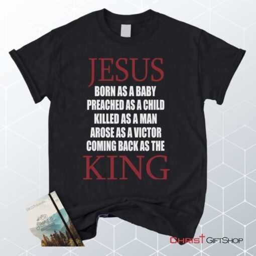 Jesus Coming Back As The King Unisex T Shirt, Sweatshirt, Hoodie