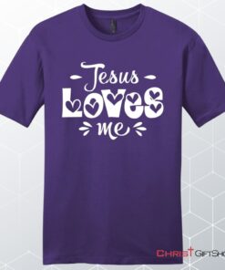 Jesus Loves Me Mens Unisex T Shirt, Sweatshirt, Hoodie