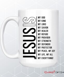 Jesus My Lord My God My All, Christian Coffee Mug