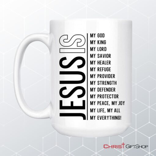 Jesus My Lord My God My All, Christian Coffee Mug