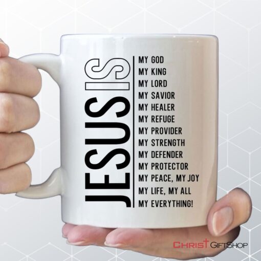 Jesus My Lord My God My All, Christian Coffee Mug