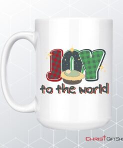 Joy To The World Christmas Coffee Mug