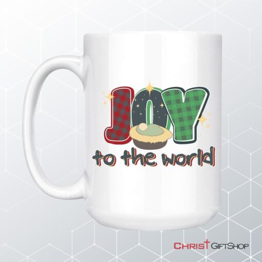 Joy To The World Christmas Coffee Mug