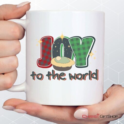 Joy To The World Christmas Coffee Mug