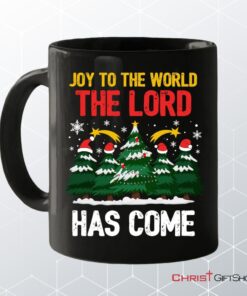 Joy To The World The Lord Has Come Christmas Tree Coffee Mug