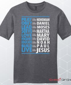 Live Like Jesus Mens Unisex T Shirt, Sweatshirt, Hoodie