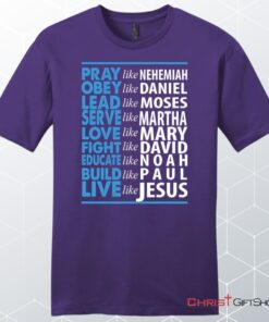 Live Like Jesus Mens Unisex T Shirt, Sweatshirt, Hoodie