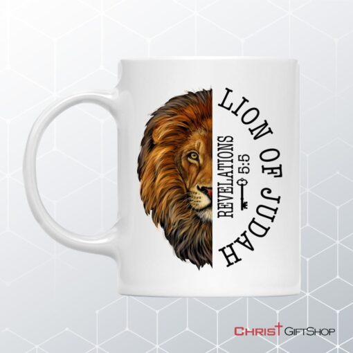 Lion Of Judah Revelation 55 Coffee Mug