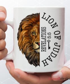 Lion Of Judah Revelation 55 Coffee Mug