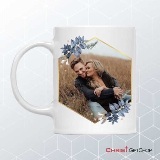 May God Bless And Keep You Always, Personalized Custom Photo Mug