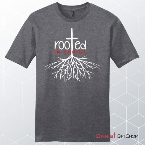 Men's Christian Unisex T Shirt, Sweatshirt, Hoodie, Rooted In Christ Shirt