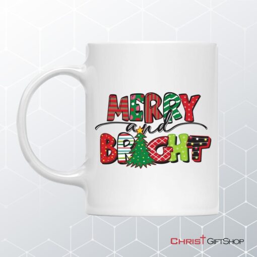 Merry And Bright Christmas Coffee Mug