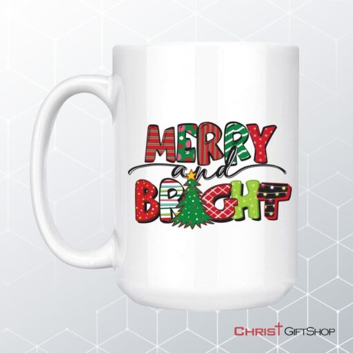 Merry And Bright Christmas Coffee Mug