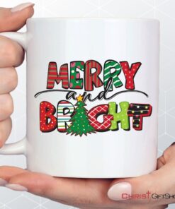 Merry And Bright Christmas Coffee Mug