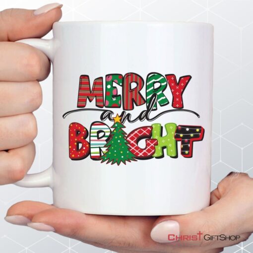 Merry And Bright Christmas Coffee Mug