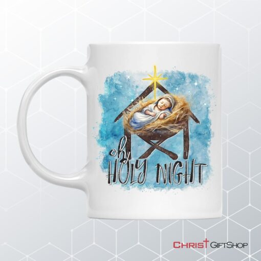 Oh Holy Night Christmas Coffee Ceramic Mug