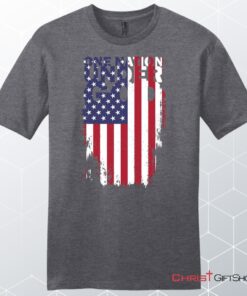 One Nation Under God And American Flag Mens Christian Unisex T Shirt, Sweatshirt, Hoodie