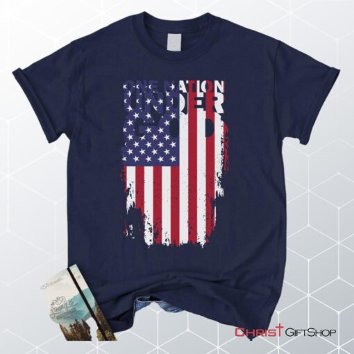 One Nation Under God And American Flag Unisex T Shirt, Sweatshirt, Hoodie