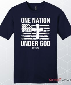 One Nation Under God Est 1776 Men's Unisex T Shirt, Sweatshirt, Hoodie