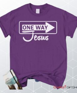 One Way Jesus Unisex T Shirt, Sweatshirt, Hoodie