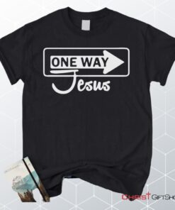 One Way Jesus Unisex T Shirt, Sweatshirt, Hoodie