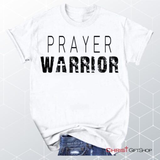 Prayer Warrior Personalized Church Name Christian Unisex T Shirt, Sweatshirt, Hoodie