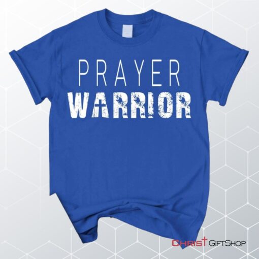 Prayer Warrior Personalized Church Name Christian Unisex T Shirt, Sweatshirt, Hoodie