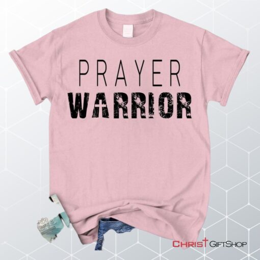 Prayer Warrior Personalized Church Name Christian Unisex T Shirt, Sweatshirt, Hoodie