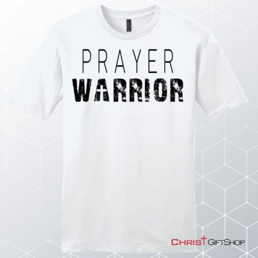 Prayer Warrior Personalized Church Name Mens Christian Unisex T Shirt, Sweatshirt, Hoodie